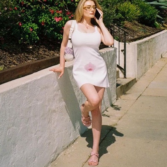 Moonkissed Collective Orchid Flora Tank Dress - Picture 3 of 3